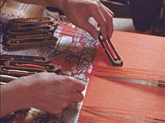 Kimono weaving